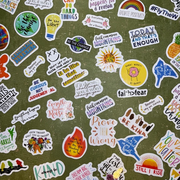 Inspirational Sticker Set - Picture 2 of 3